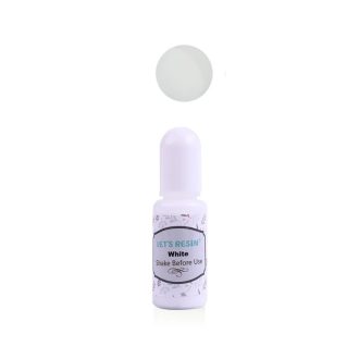 Let's Resin opálos gyantafesték - fehér, 10 ml