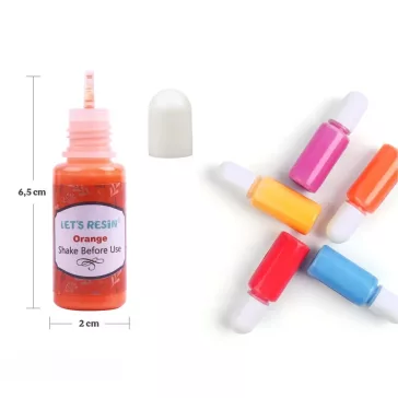 Let's Resin opálos gyantafesték szett - 18 x 10 ml