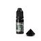 Let's Resin áttetsző gyantafesték - fekete, 10 ml
