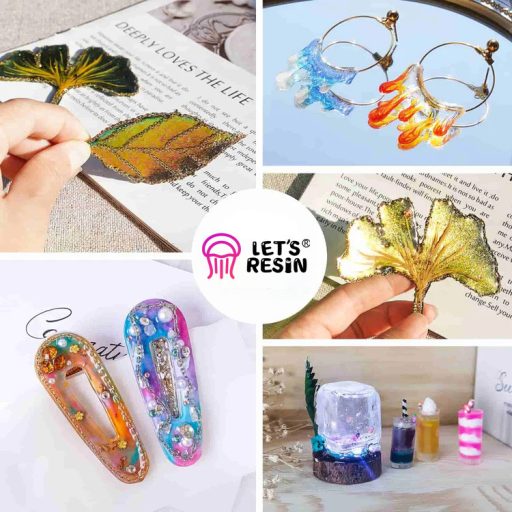 Let's Resin áttetsző gyantafesték - rubin, 10 ml
