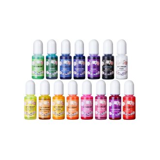 Let's Resin folyékony pigment szett - 15 x 10 ml