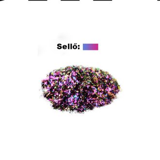 Let's Resin kaméleon effekt csillám - sellő, 0,5 g