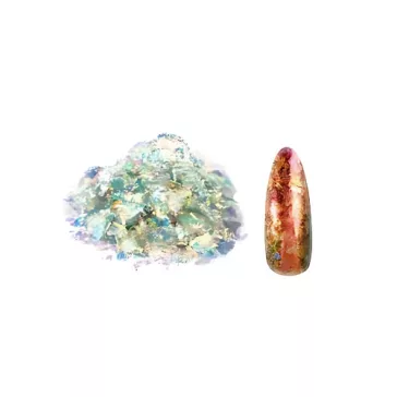   Let's Resin kaméleon effekt pehely - barna-sárga, Luxury Edition
