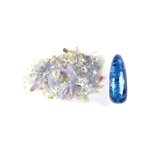 Let's Resin kaméleon effekt pehely - ibolya-kék, Luxury Edition