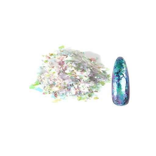 Let's Resin kaméleon effekt pehely - lila-pink, Luxury Edition