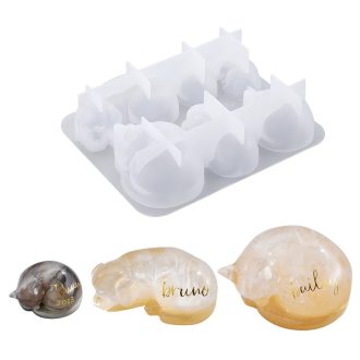   Let's Resin szilikon öntőforma - kisállatos emlékőr
