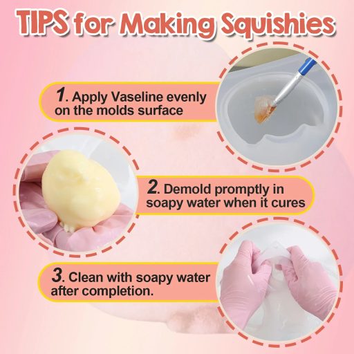 Let's Resin csibe squishy szilikon öntőforma