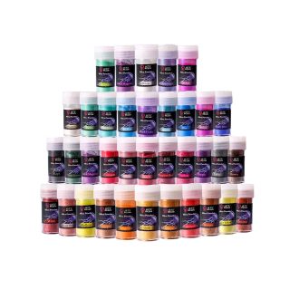 Let's Resin gyöngyház pigment szett - 36 x 5g