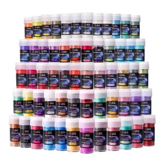 Let's Resin gyöngyház pigment szett - 60 x 5g