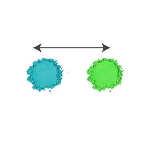 Let's Resin hőre színváltó pigment - 3 g, türkiz-zöld