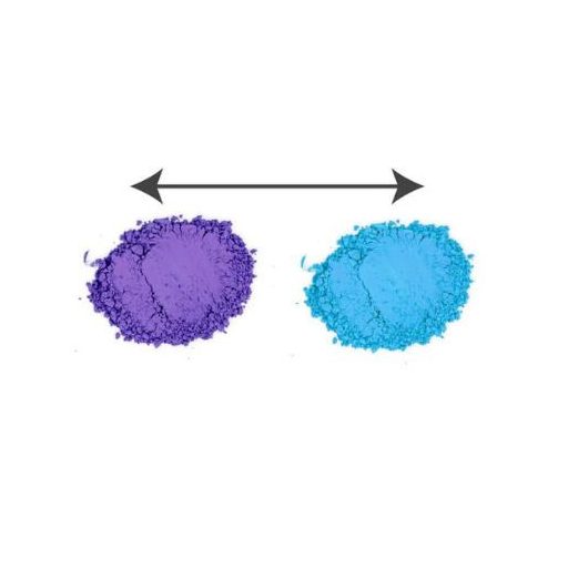 Let's Resin hőre színváltó pigment - 3 g, lila-kék