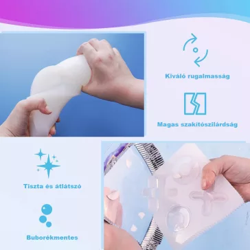Let's Resin önthető kétkomponensű szilikon - 15A