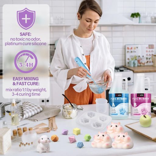 Let's Resin Squishy öntőanyag - 1700 gramm