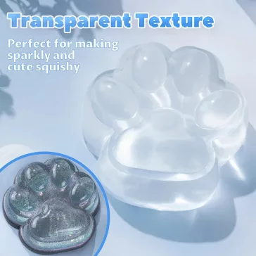 Let's Resin Squishy öntőanyag - víztiszta