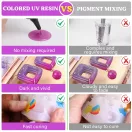 Let's Resin színes UV-gyanta készlet -  20 g