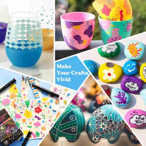 Let's Resin akril filctoll készlet - 12 színben