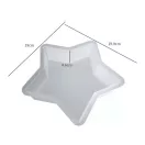 Szilikon öntőforma - tömb, csillag