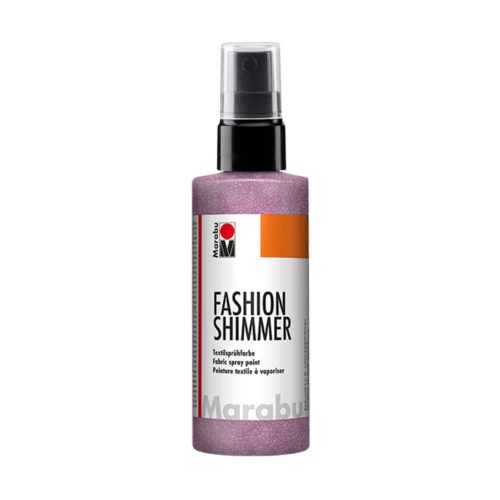 Marabu Fashion Spray - csillám rózsa, 100 ml
