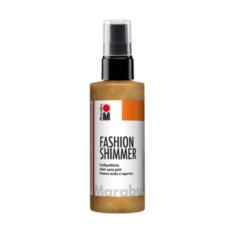 Marabu Fashion Spray - csillám arany, 100 ml