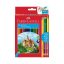 FABER-CASTELL Classic színes ceruza készlet, hatszögletű - 12+3 db