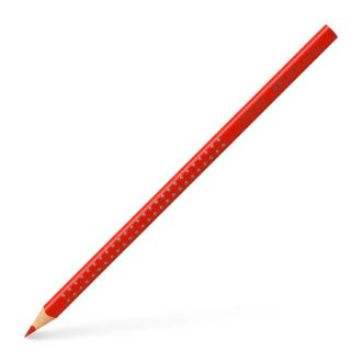   FABER-CASTELL színes ceruza készlet, háromszögletű - piros