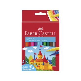 FABER-CASTELL Castle filctoll készlet, 1 mm - 12 db