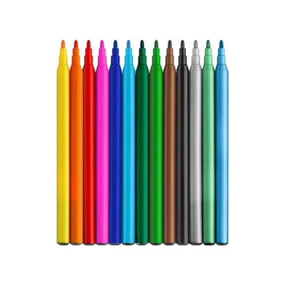 FABER-CASTELL Dinoszaurusz filctoll készlet, 1 mm - 10 + 3 db metál