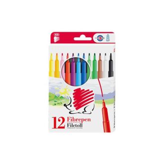 ICO Süni filctoll készlet, 1 mm - 12 db