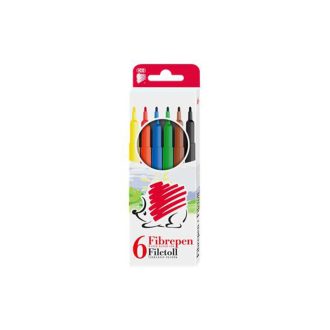 ICO Süni filctoll készlet, 1 mm - 6 db