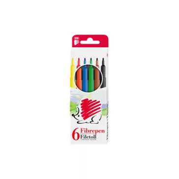 ICO Süni filctoll készlet, 1 mm - 6 db