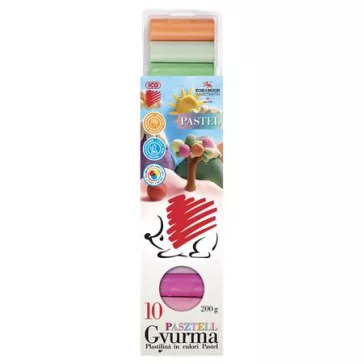 ICO Süni gyurma, 200 g - pasztell szín