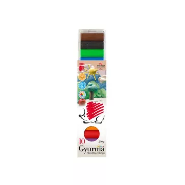ICO Süni gyurma, 200 g - színes