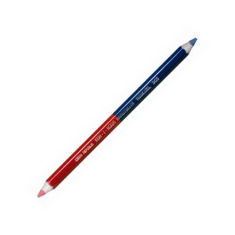 KOH-I-NOOR postairón, piros-kék, hatszögletű - vastag