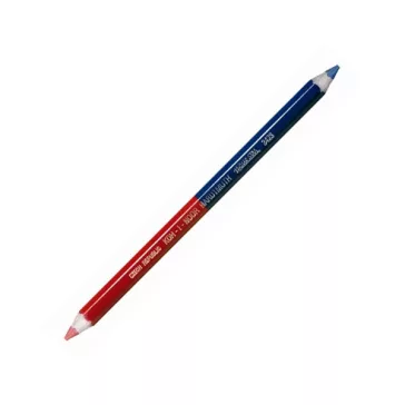 KOH-I-NOOR postairón, piros-kék, hatszögletű - vastag