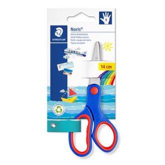 STAEDTLER iskolai olló - 14 cm, kék