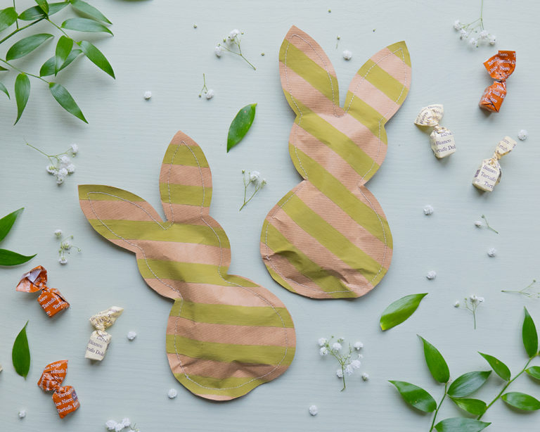 Varrott húsvéti nyuszitasak Marabu Decormatt akrilfestékkel